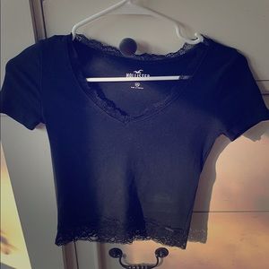 Black short sleeve shirt